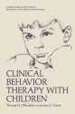 Clinical Behavior Therapy with Children - Thomas H. Ollendick, Jerome A. Cerny