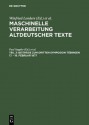 Maschinelle Verarbeitung Altdeutscher Texte - Winfried Lenders