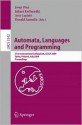 Automata, Languages and Programming: 31st International Colloquium, Icalp 2004, Turku, Finland, July 12-16, 2004, Proceedings - Josep Diaz, Juhani Karhumäki, Arto Lepistö, Donald Sannella