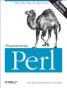 Programming Perl - Larry Wall, Tom Christiansen, Jon Orwant