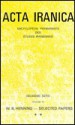 Selected Papers. 2.: (Hommages Et Opera Minora, 6) - W.B. Henning