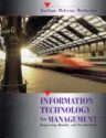 Information Technology for Management: Improving Quality and Productivity - Efraim Turban, James Wetherbe, Ephraim McLean