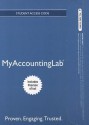 New Myaccountinglab with Pearson Etext -- Access Card -- For Essentials of Accounting - Robert N. Anthony, Leslie K. Breitner