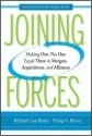 Joining Forces: Making One Plus One Equal Three in Mergers, Acquisitions, and Alliances - Mitchell Lee Marks, Philip H. Mirvis