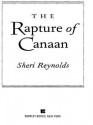 Rapture of Canaan (eBook) - Sheri Reynolds