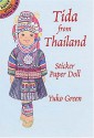 Tida from Thailand Sticker Paper Doll - Yuko Green