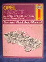 Opel Kadett Owner's Workshop Manual - John Harold Haynes, Ian Coomber