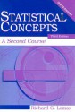 Statistical Concepts: A Second Course, Third Edition - Richard G. Lomax