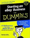 Starting an eBay Business for Dummies - Marsha Collier, Collier, S. Hayes