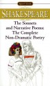 The Sonnets and Narrative Poems: The Complete Non-Dramatic Poetry - Sylvan Barnet, William Shakespeare