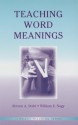 Teaching Word Meanings - Steven A. Stahl, William E. Nagy