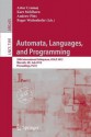 Automata, Languages, and Programming: 39th International Colloquium, Icalp 2012, Warwick, UK, July 9-13, 2012, Proceedings, Part I - Artur Czumaj, Kurt Mehlhorn, Andrew Pitts