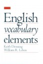 English Vocabulary Elements - Keith Denning