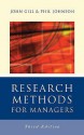 Research Methods for Managers - John Gill, Phil Johnson