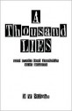 A Thousand Lies - D.W. St. John