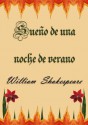 Sueño de una noche de verano - William Shakespeare