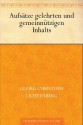 Aufsätze gelehrten und gemeinnützigen Inhalts (German Edition) - Georg Christoph Lichtenberg