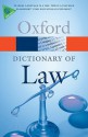 A Dictionary of Law - Jonathan Law