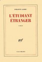 L'Étudiant étranger - Philippe Labro