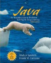 Java: Introduction to Problem Solving and Programming - Walter J. Savitch, Frank M. Carrano