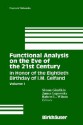 Functional Analysis on the Eve of the 21st Century: In Honor of the Eightieth Birthday of I.M. Gelfand, Volume I (Progress in Mathematics) - Simon Gindikin, James Lepowsky, Robert L. Wilson