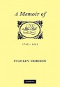 John Bell, 1745 1831: A Memoir - Stanley Morison, Morison Stanley