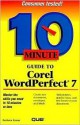 10 Minute Guide to Corel WordPerfect 7 - Barbara Kasser