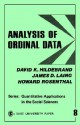 Analysis of Ordinal Data (Quantitative Applications in the Social Sciences) - David K. Hildebrand, Howard Rosenthal