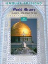 Annual Editions: World History, Volume 1: Prehistory to 1500, 10/e - Joseph Mitchell, Helen Buss Mitchell