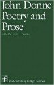 Poetry & Prose - John Donne