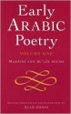 Early Arabic Poetry Volume 1: Marathi and Su'luk Poems - Alan Jones