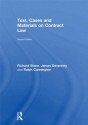 Text, Cases and Materials on Contract Law - Richard Stone