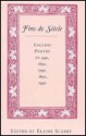 Fins de Sihcle: English Poetry in 1590, 1690, 1790, 1890, 1990 - Elaine Scarry