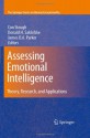 Assessing Emotional Intelligence: Theory, Research, and Applications - Con Stough, Donald H. Saklofske, James D.A. Parker