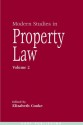 Modern Studies in Property Law, Volume 2 - Elizabeth Cooke