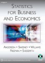 Statistics For Business And Economics - David R. Anderson, Dennis J. Sweeney, Thomas A. Williams