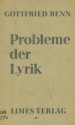 Probleme der Lyrik - Gottfried Benn