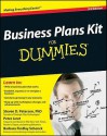 Business Plans Kit for Dummies [With CDROM] - Steven Peterson, Barbara Findlay Schenck, Peter E. Jaret