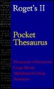 Roget's II Pocket Thesaurus - Peter Mark Roget, Rogets