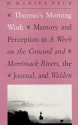 Thoreau's Morning Work: Memory and Perception in A Week on the Concord and Merrimack Rivers, the "Journal", and Walden - H. Daniel Peck