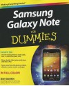 Samsung Galaxy Note For Dummies - Dan Gookin