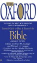 The Oxford Essential Guide to Ideas and Issues of the Bible - Bruce M. Metzger, Michael D. Coogan