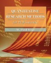 Quantitative Research Methods for Professionals in Education and Other Fields - W. Paul Vogt