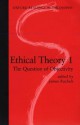 Ethical Theory 1: The Question of Objectivity - James Rachels