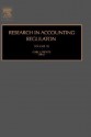 Research in Accounting Regulation, Volume 18 - Gary John Previts, Thomas Robinson, Nandini Chandar