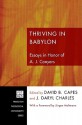 Thriving in Babylon: Essays in Honor of A. J. Conyers - David B. Capes, J. Daryl Charles, Jürgen Moltmann