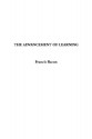 The Advancement Of Learning - Francis Bacon