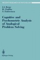 Cognitive And Psychometric Analysis Of Analogical Problem Solving - Isaac I. Bejar, Roger Chaffin, Susan E. Embretson