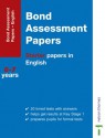 Bond Assessment Papers - Sarah Lindsay, J.M. Bond