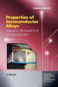 Properties of Semiconductor Alloys: Research, Policy and Practice - Sadao Adachi, Peter Capper, Safa Kasap, Arthur Willoughby